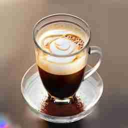 Hot cappuccino