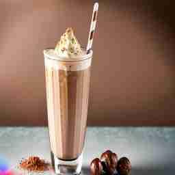 Hazelnut mocha frappe