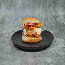 Chicken seekh burger