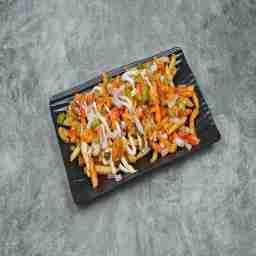Indian chaat fries