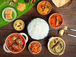 Andhra veg meals (for 2)