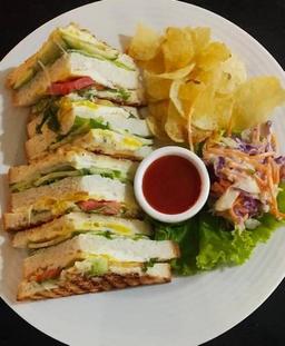 Egg cheese grilled sandwich