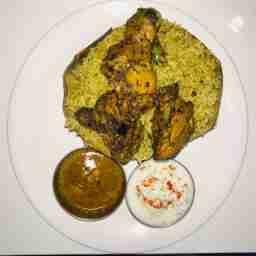 Chicken pepper dry biryani