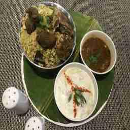 Mutton jonne biryani