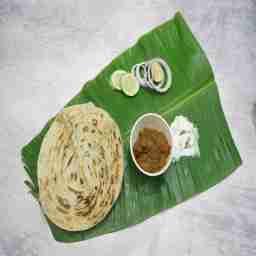 Parotta 2pc+ chicken curry