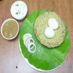 Egg biryani