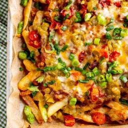 Chilli cheese fries