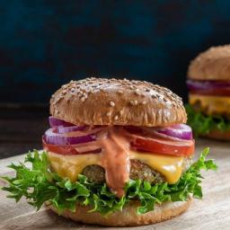Aloo tikki burger