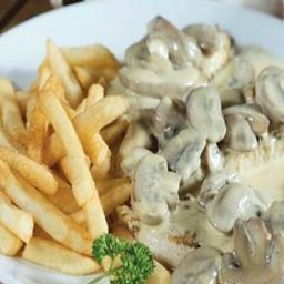 Garlic mushroom fries