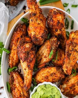 Cajun chicken wings
