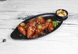 Mango jalapeno wings