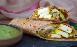 Paneer tikka roll