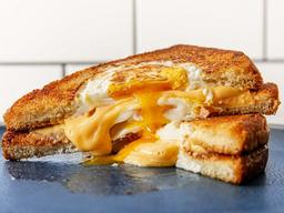 Classic egg & cheese sandwich
