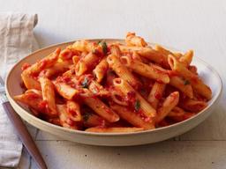Veg arrabiatta pasta