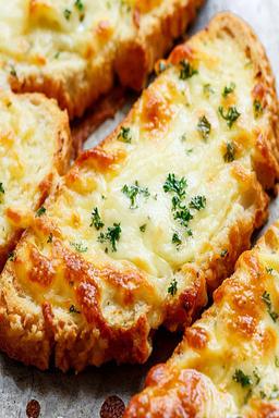 Cheesy garlic bread