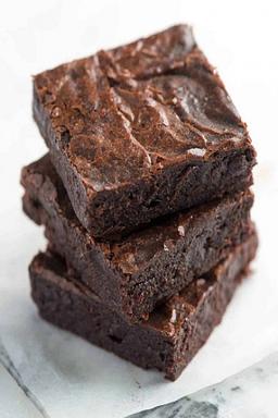 Double chocolate brownie