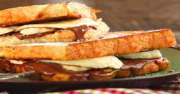 Nutella banana sandwich