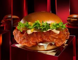 Korean chicken burger