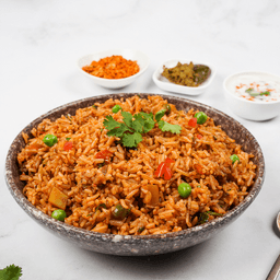 Mumbai tawa pulao with raita