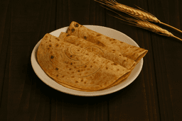 Whole wheat parathas (3pcs)