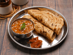 Rajma with paratha-(2pc)