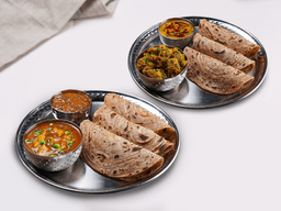 Dal makhani and tadka meal combo