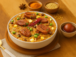 Delhi chaap khichdi