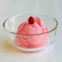 Strawberry ice creams