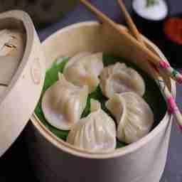 Paneer steamed momo
