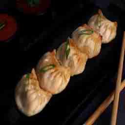 Chicken tikka fried momo