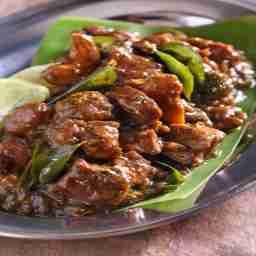Boneless Mutton Pepper (Semi Gravy)