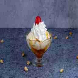 Caramel vanilla sundae large