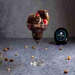 Chocolate sprinkle sundae