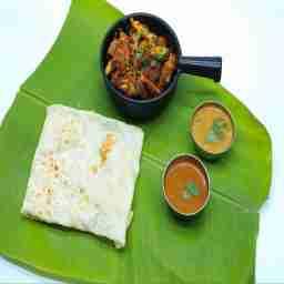 Veechu Parotta with Chinthamani chicken