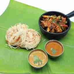 Nool Parotta with Pallipalayam Chicken