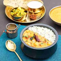 Dahi aloo jeera rice bowl