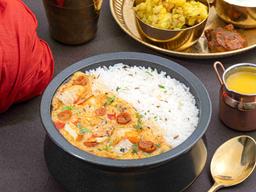 Sind camp sabji jeera rice bowl