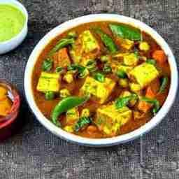 Matar Paneer Vegetable Curry