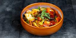 Wok Fried Vegetables In Black Bean Chilli Sauce