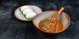 Lamb Rendang Shanks, Mantou