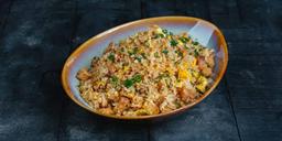 Crispy Chicken Egg Jasmine Fried Rice