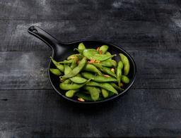 Sriracha Edamame with Pod