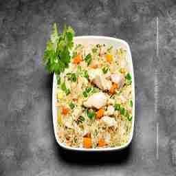 Chicken Burn Garlic Fried Rice