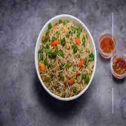 Veg Burn Garlic Fried Rice