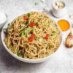 Chicken Brown Garlic Noodles