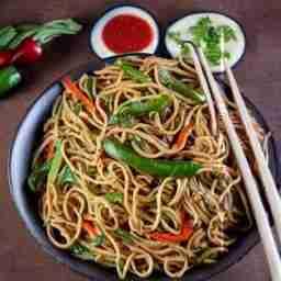 Veg Butter Garlic Fried Noodles