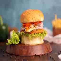 Kk classic veg burger