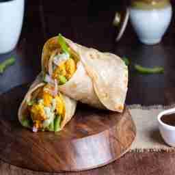 Kk paneer tikka mini roll