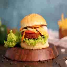 Kk the spicy veg burger