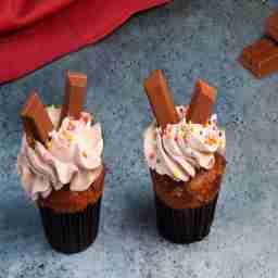 Kk kitkat cupcake